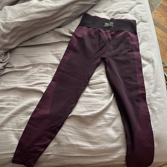 Pink Victoria secret seamless leggings - Picture 2 of 4